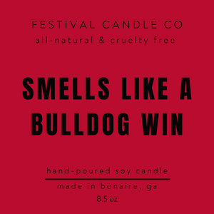 "SMELLS LIKE A WIN" | Scented Soy Candle