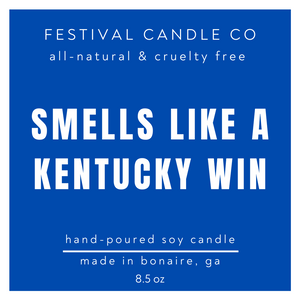 "SMELLS LIKE A WIN" | Scented Soy Candle