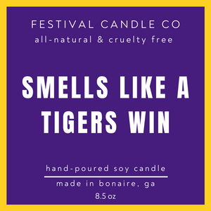 "SMELLS LIKE A WIN" | Scented Soy Candle