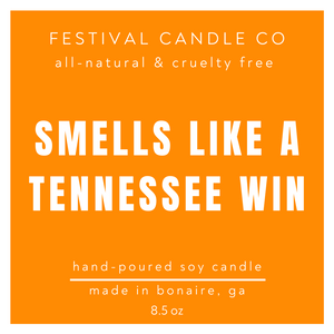 "SMELLS LIKE A WIN" | Scented Soy Candle