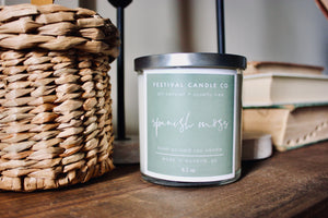 "Spanish Moss" Scented Soy Candle